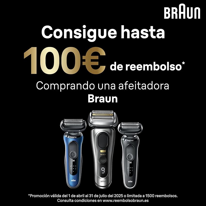 Thumbnail 1 de Braun Series 6 Afeitadora Eléctrica Hombre 🔌 Afeitado Preciso