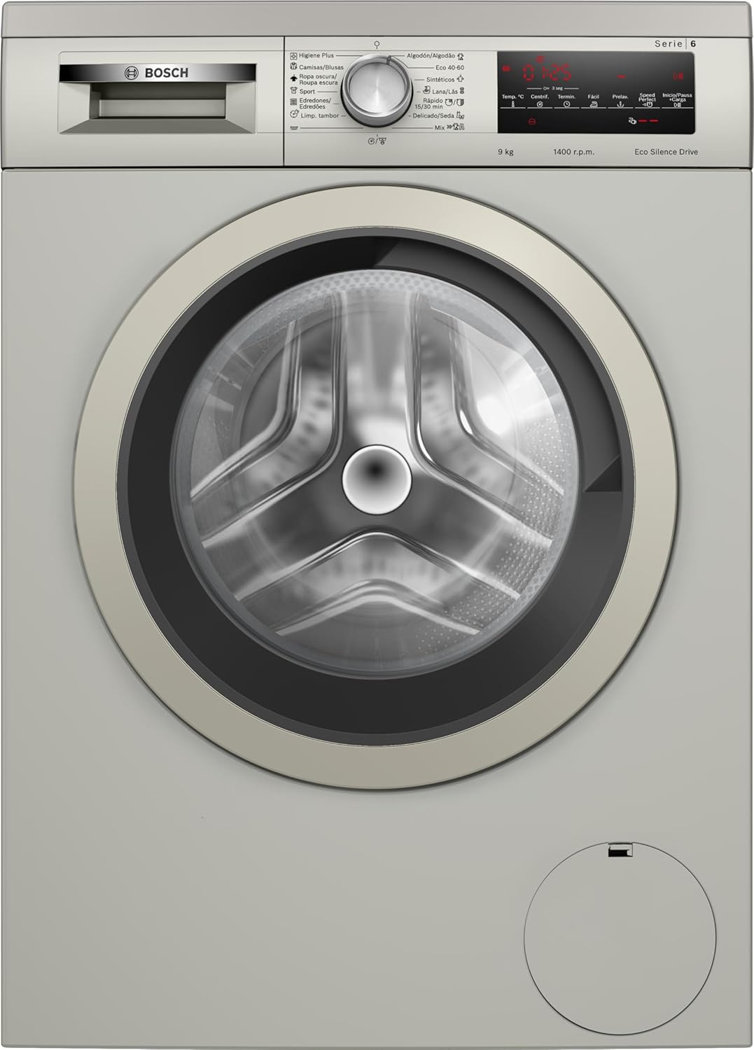 Thumbnail 4 de Bosch Serie 6 WUU28T8XES: lavadora libre instalación de 8 kg con EcoSilence y acero antihuellas