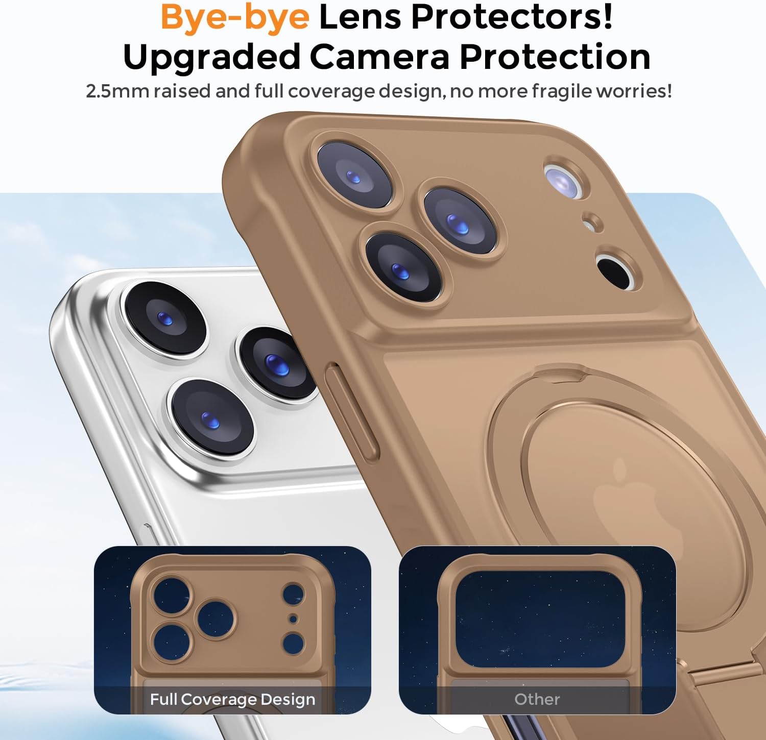 Thumbnail 2 de MOCCA Design Case for iPhone 17 Pro Max with MagSafe and Invisible Magnetic Ring Stand
