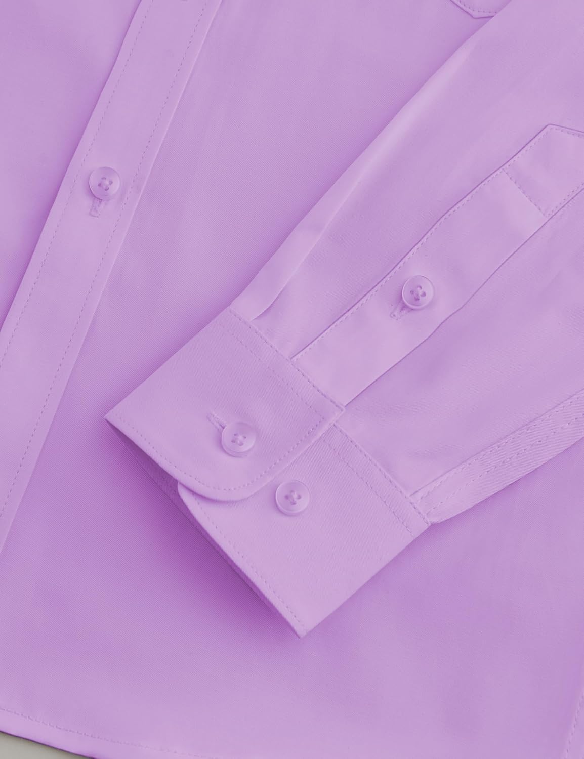 Detalle 1 de Marvelous World Boys’ Long-Sleeve Button-Down Dress Shirt, Cotton Blend