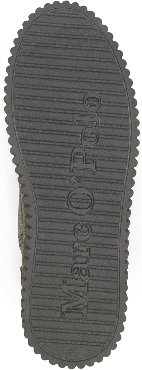 Detalle de Marc O’Polo Damen Bianca N 54b Ankle Boot – Veloursleder mit Memory-Foam-Futter
