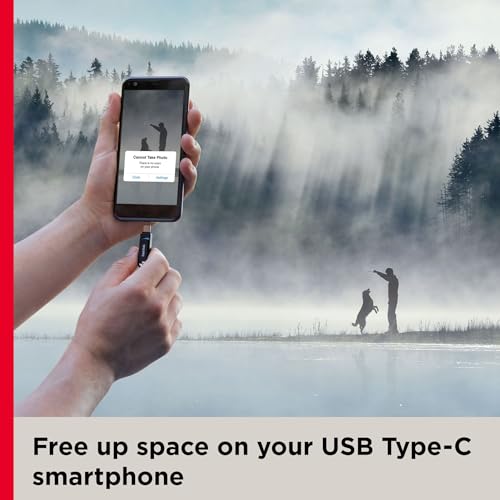 Thumbnail 4 de SanDisk Ultra Dual Drive Go 256 Go: clé USB-C/USB-A réversible, jusqu’à 400 Mo/s
