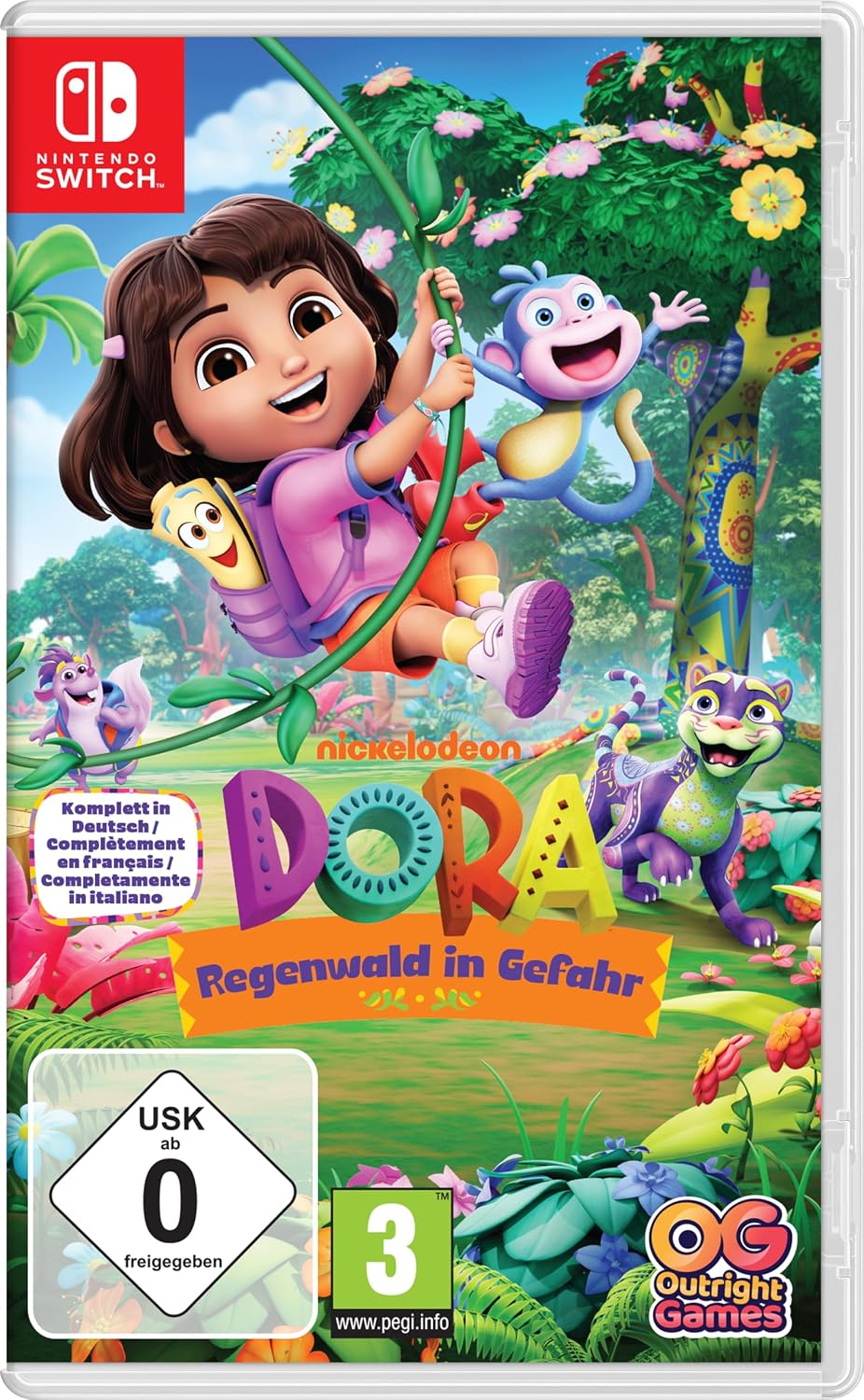 Dora: Regenwald in Gefahr für Nintendo Switch – Abenteuer für kleine Fans von Dora & Boots