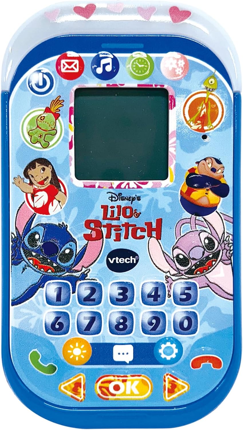 Detalle de VTech Teléfono educativo Stitch para niños +4