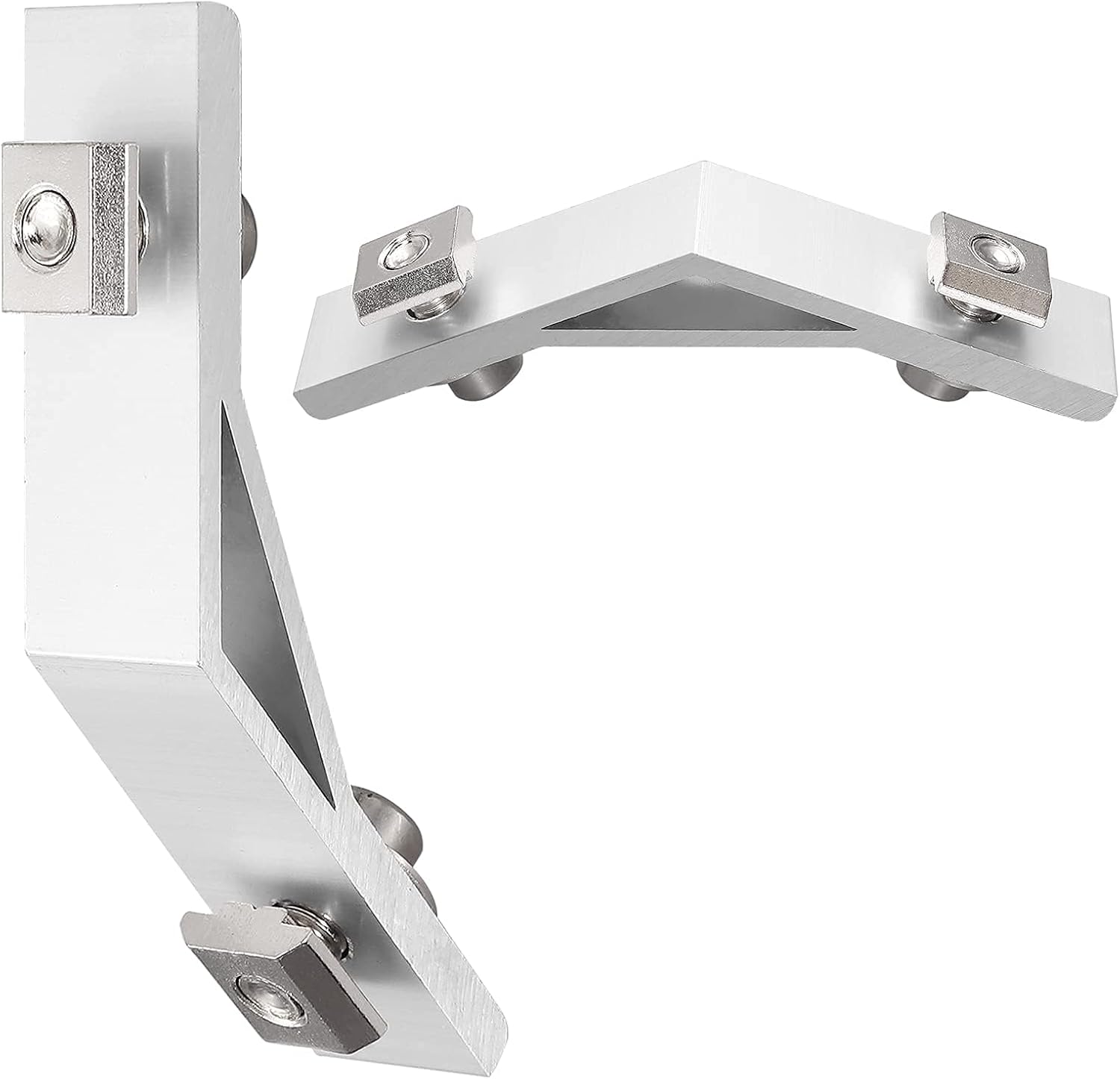 Thumbnail 3 de EYPINS 10x Winkelverbinder Metallwinkel 135° für Aluprofil 30x30 inkl. M8 Schrauben