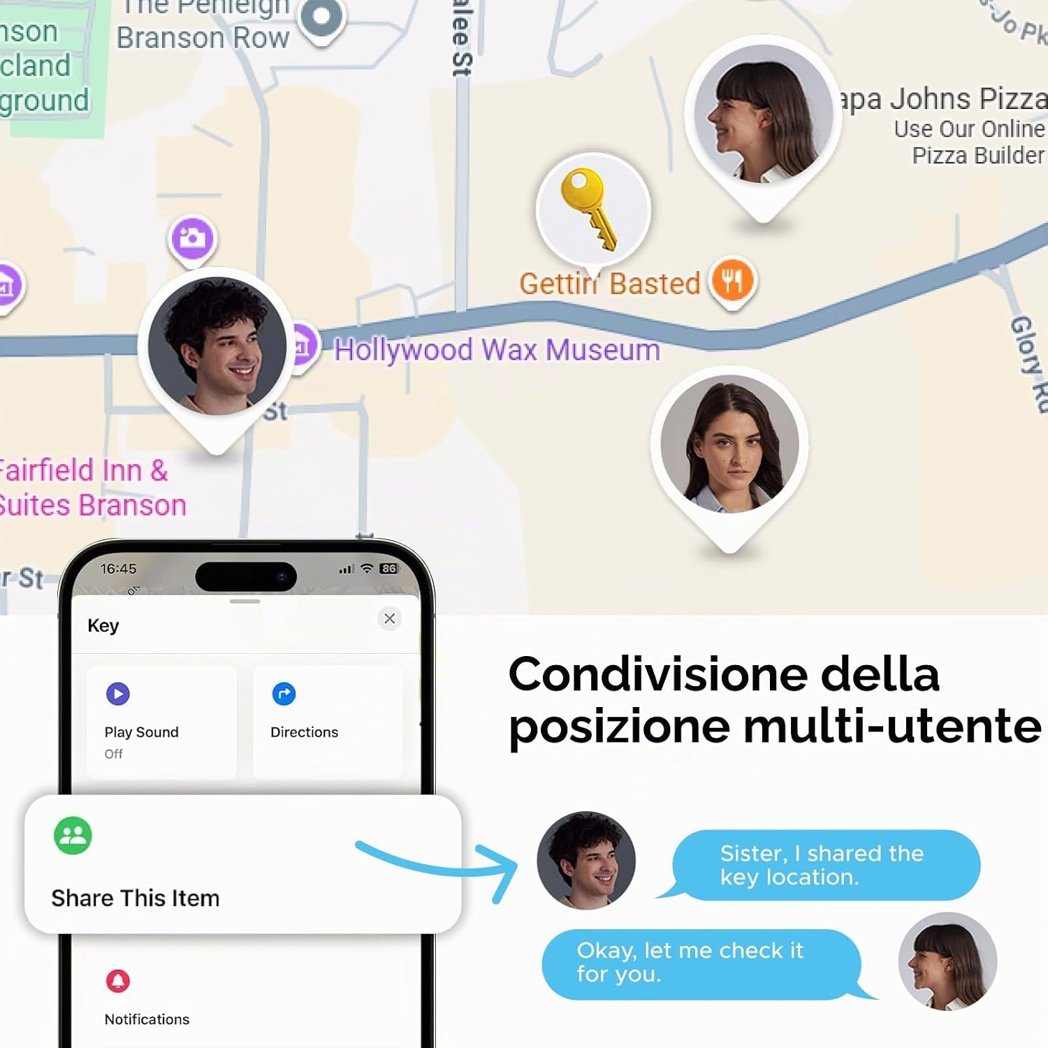 Thumbnail 6 de UGREEN FineTrack Duo localizzatore Bluetooth 4 pezzi