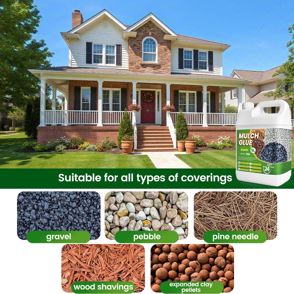 Thumbnail 2 de Sudale 5L Gravel Glue for Garden Stones: Safe, Non-Toxic Outdoor Binder