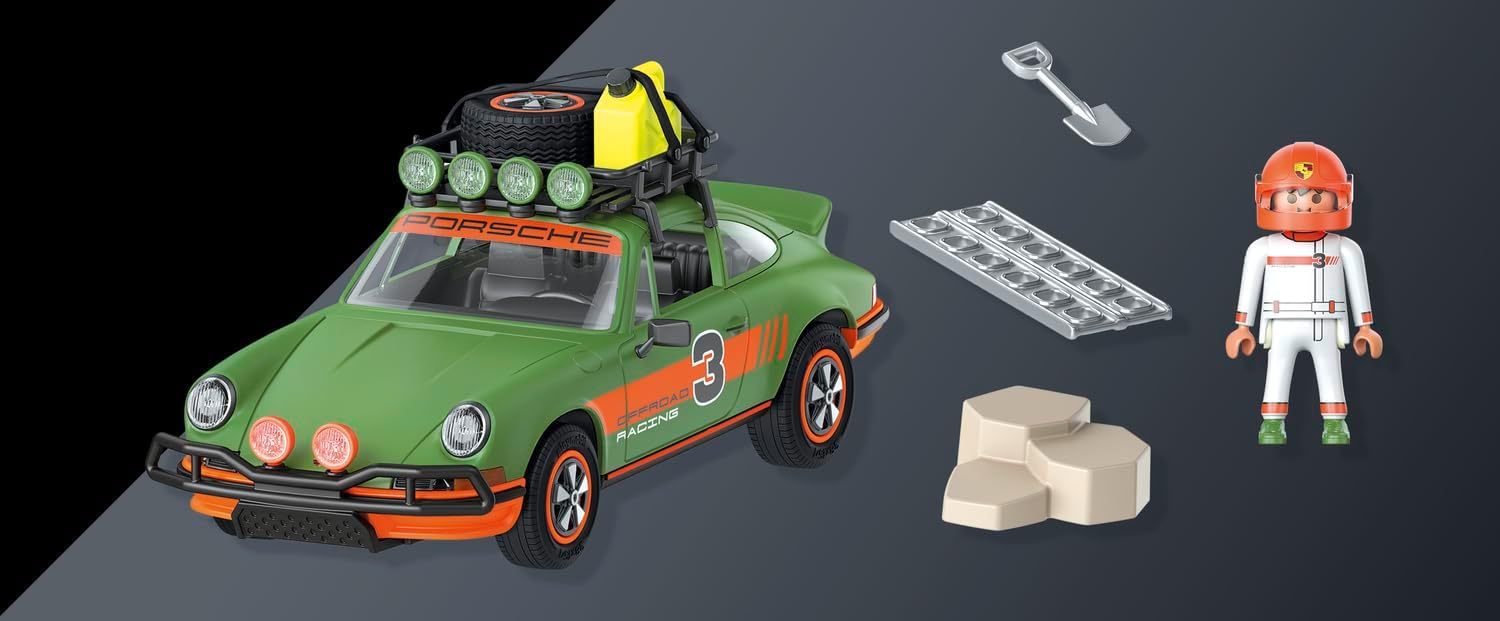 Thumbnail 6 de PLAYMOBIL Cars Porsche 911 Carrera RS 2.7 Offroad (71436) – Sammelauto oder Spielzeug ab 5 Jahren