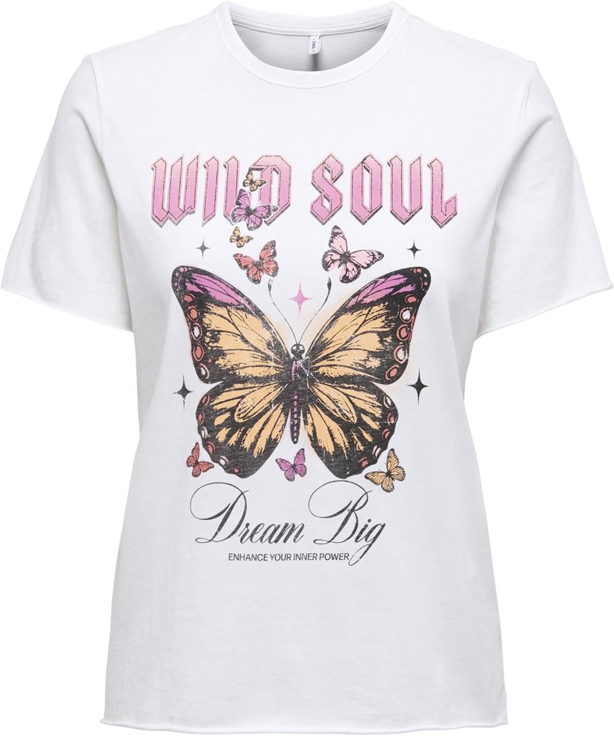 Detalle 1 de ONLY Onllucy Life Reg S/S Print Top Box Ccjrs Femme