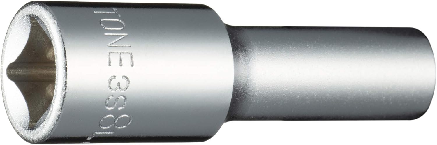 Thumbnail 1 de トネ(TONE) 3S-08L ディープソケット 6角・二面幅8mm・差込角9.5mm