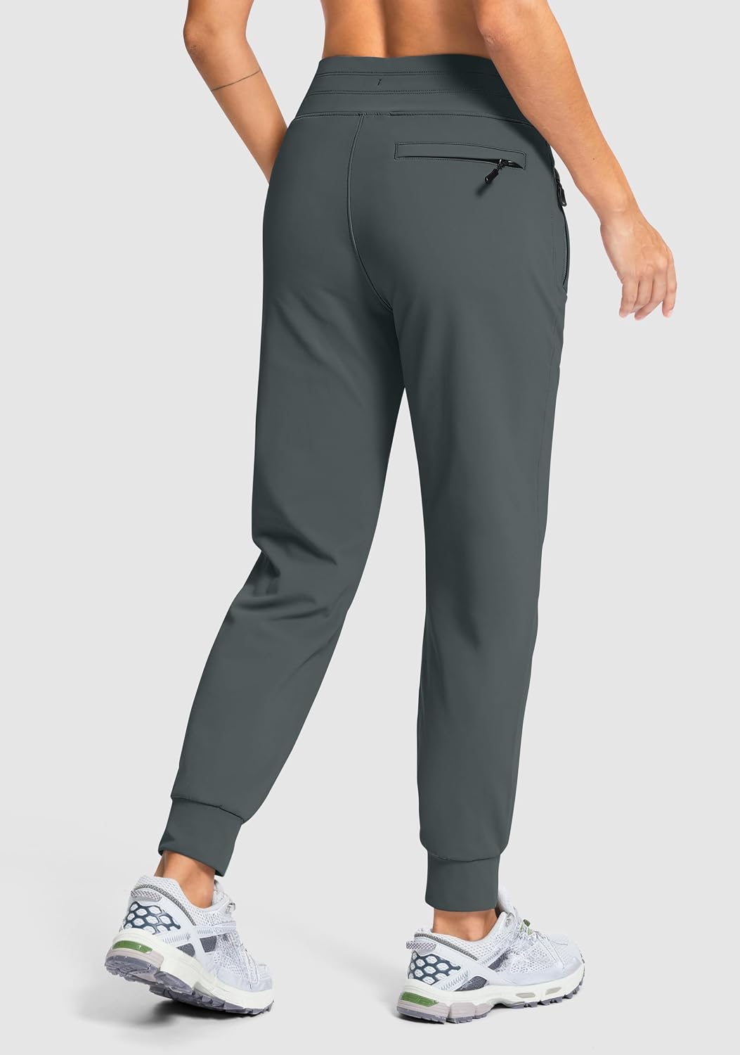 Detalle 2 de G Gradual Women's Fleece-Lined Hiking Joggers with 4 Zip Pockets