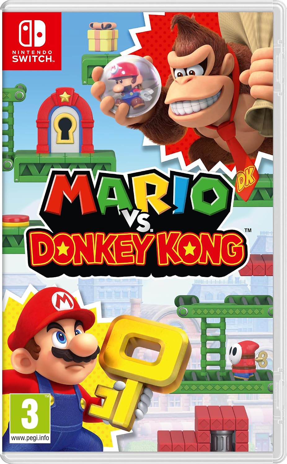 Detalle de Mario vs. Donkey Kong – Videogioco Nintendo Ed. Italiana (Versione su scheda)