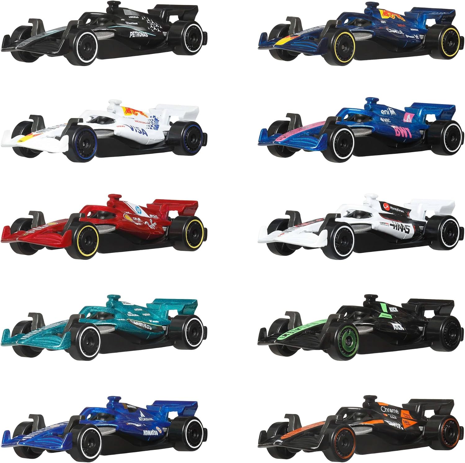 Thumbnail 1 de Hot Wheels Formula 1 2025 10-Pack
