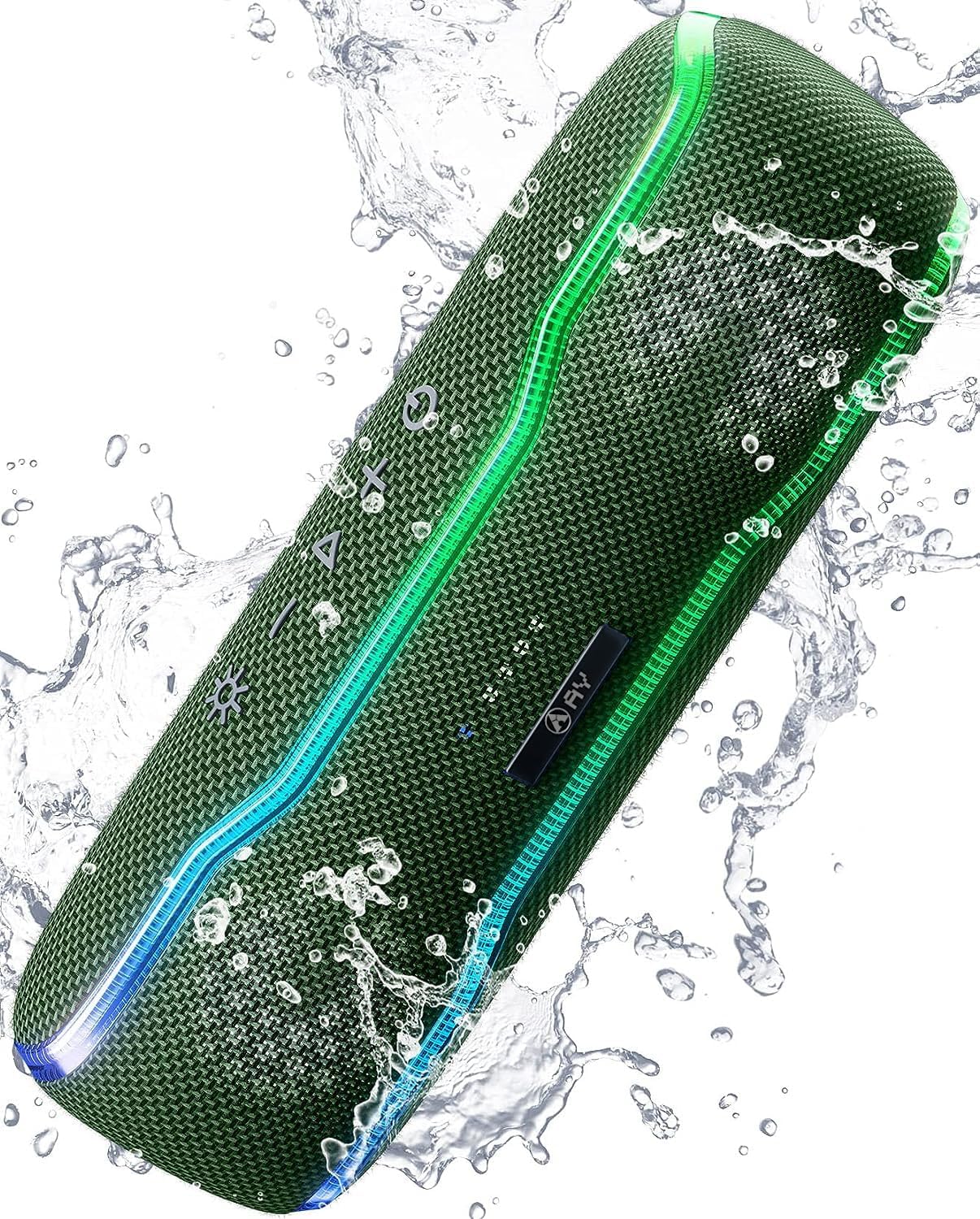 Detalle de AY Bluetooth Lautsprecher 24h Akku, tragbarer Speaker