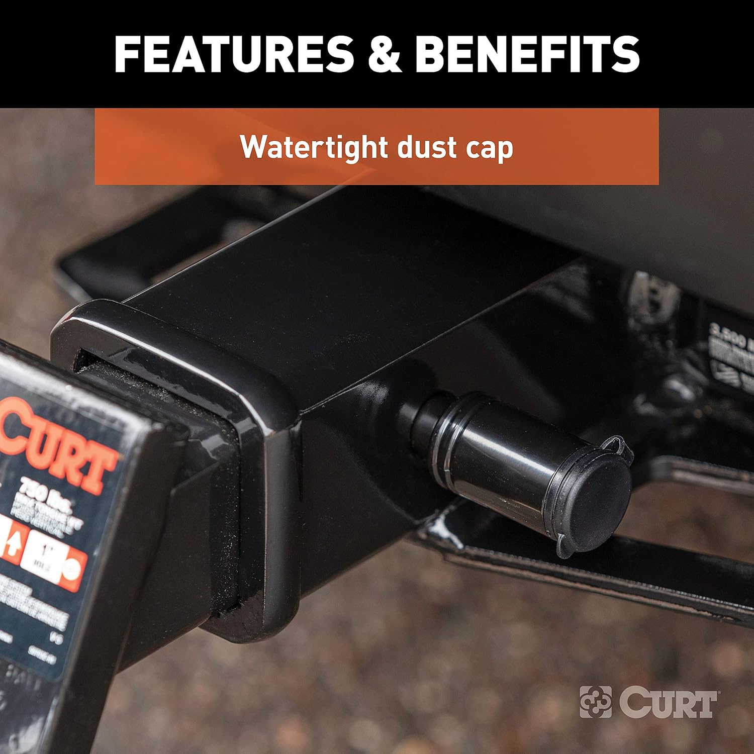 Thumbnail 6 de CURT 23518 5/8in Trailer Hitch Lock
