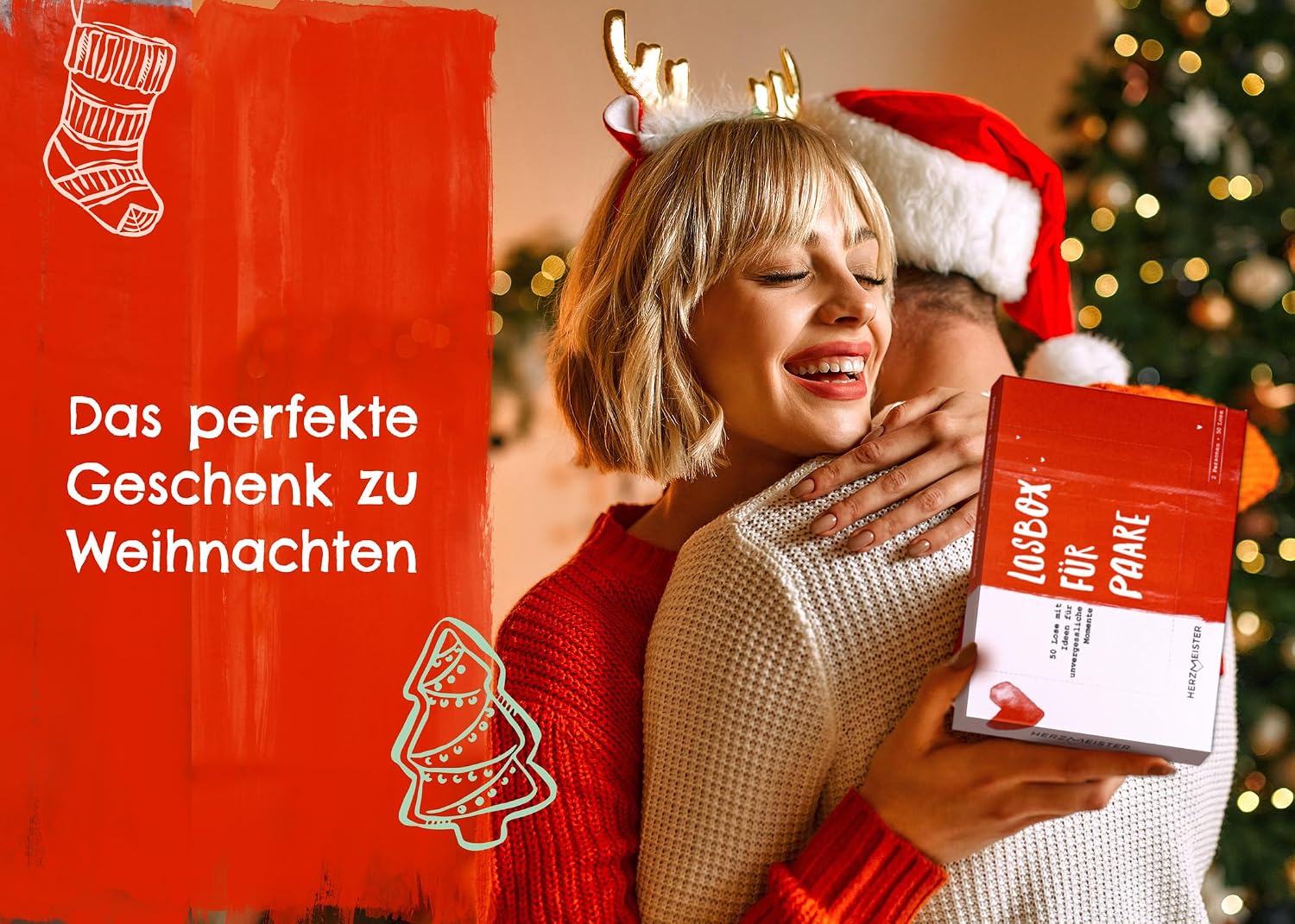 Thumbnail 5 de Herzmeister Geschenk für Paare 50 Ideen