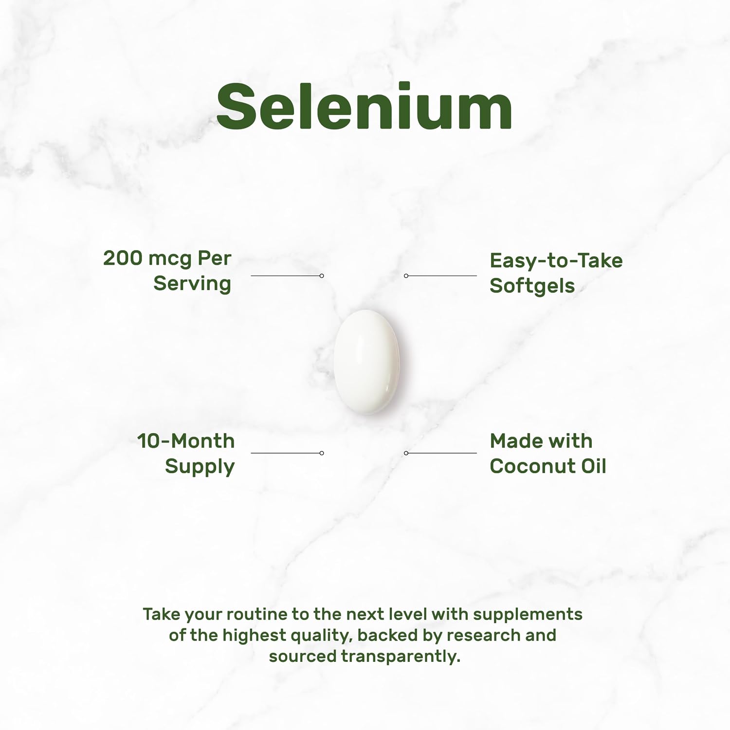 Detalle de DEAL Selenium Supplement 200 mcg