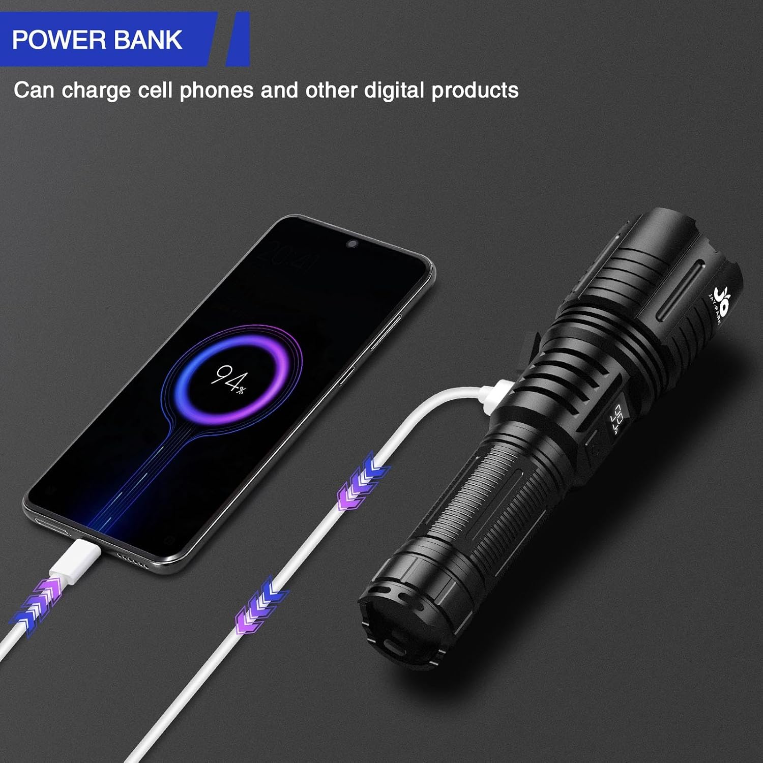 Thumbnail 4 de JAY-PARK F88 5000mAh Tactical Torch