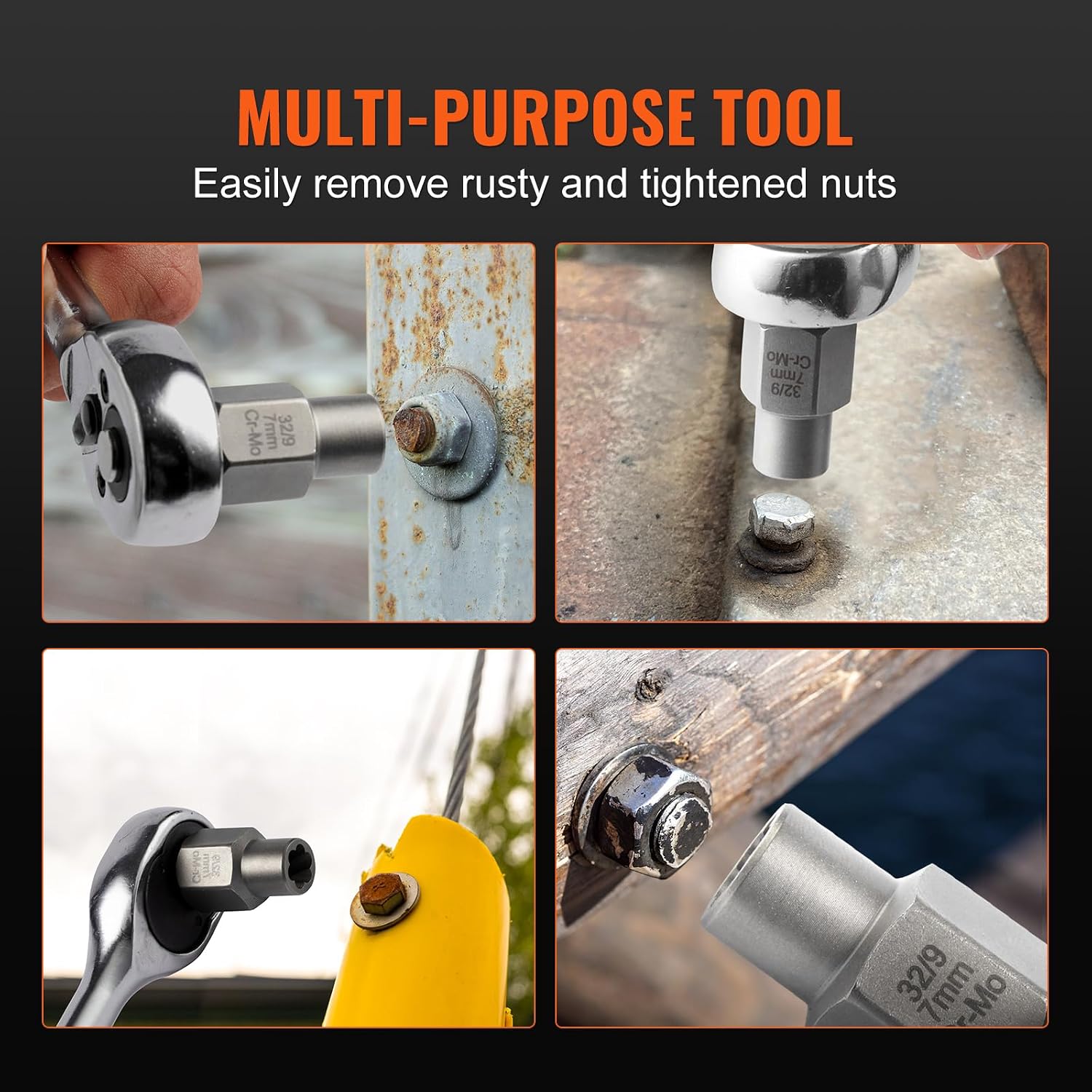 Thumbnail 5 de VEVOR Bolt Extractor Set 32-Piece for Damaged Bolts 🔩