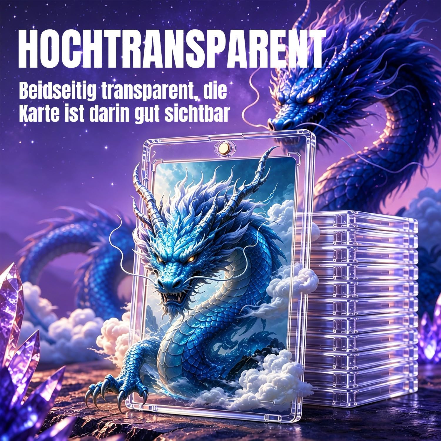 Thumbnail 1 de Magnetische Kartenhalter 10 Stück mit UV-Schutz