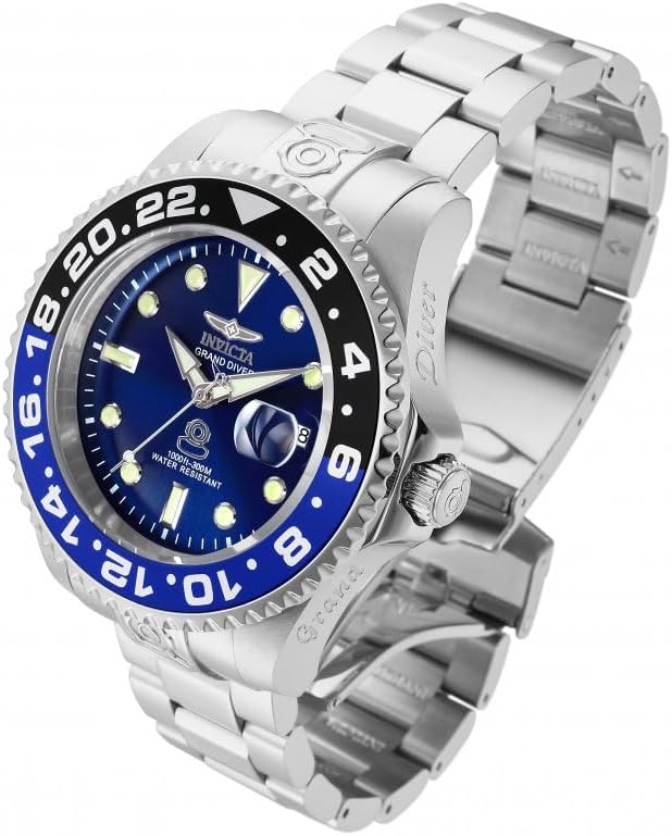 Thumbnail 1 de Invicta Pro Diver 21865 : montre homme à mouvement automatique en acier inoxydable, cadran bleu (47 mm)