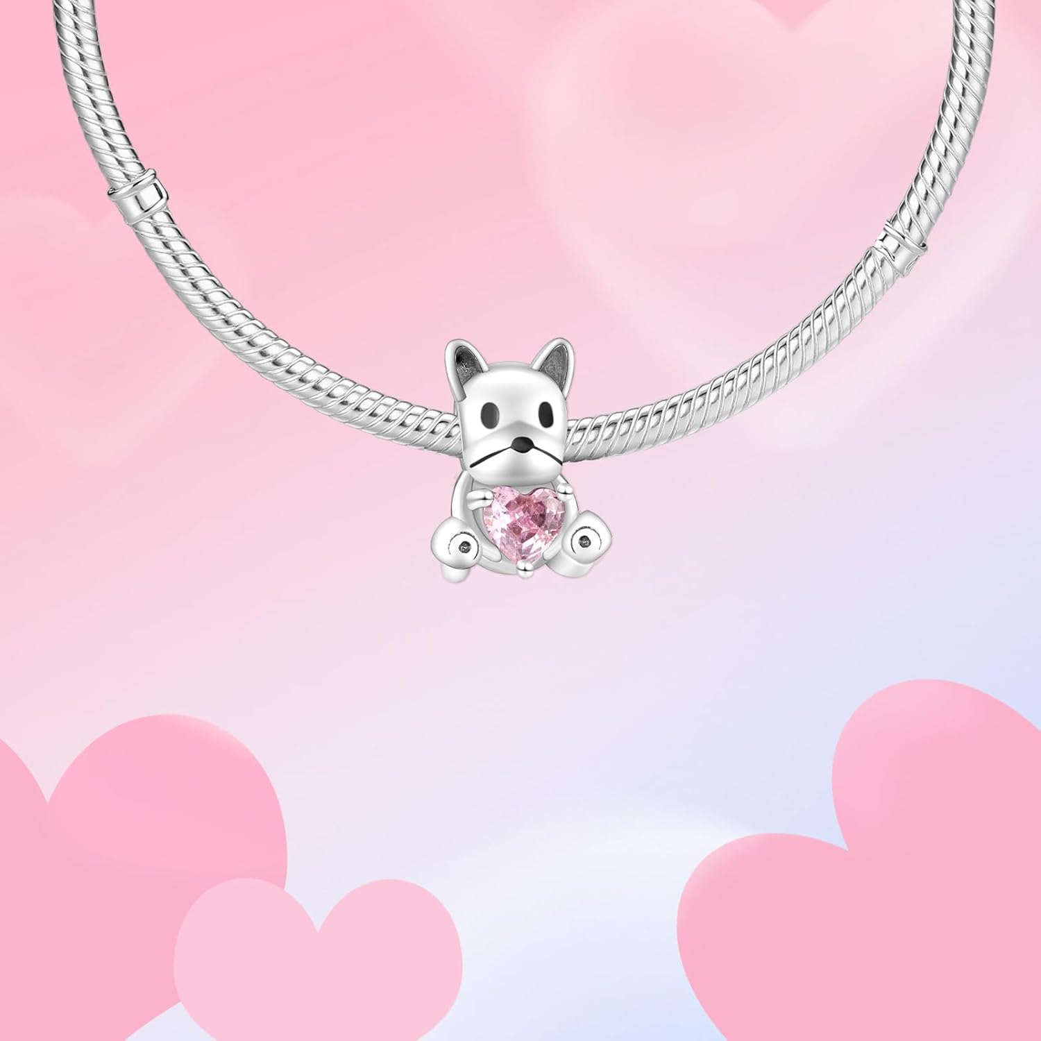 Thumbnail 4 de FLUFLO Charm Anhänger Damen 925 Sterling Silber – Kompatibel mit Pandora & europäischen Charm-Bändern