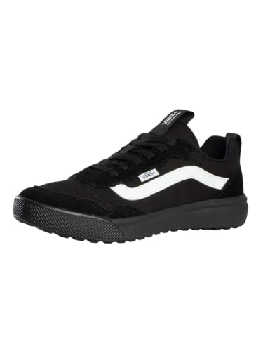 Detalle de Vans Range EXP Suede Hombre – Black/Black, talla 40.5 EU