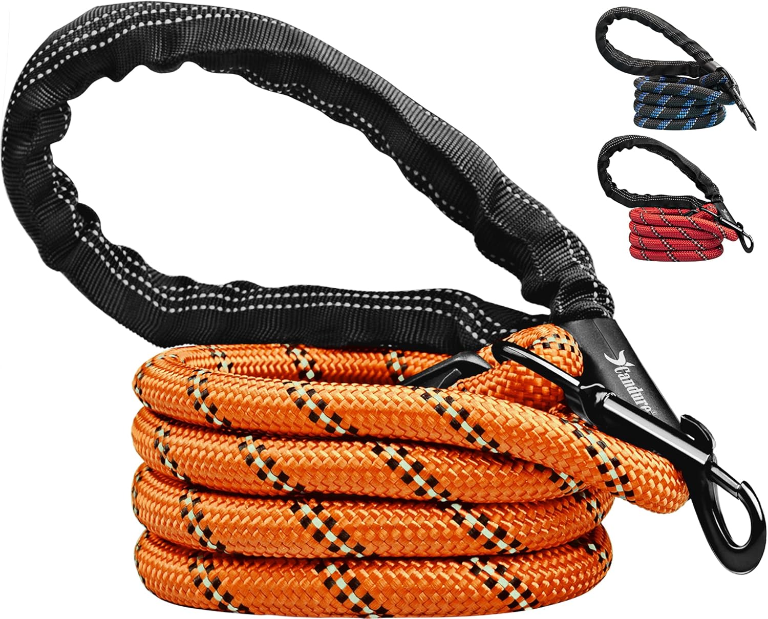 Detalle de Candure Dog Lead 5 ft in Orange