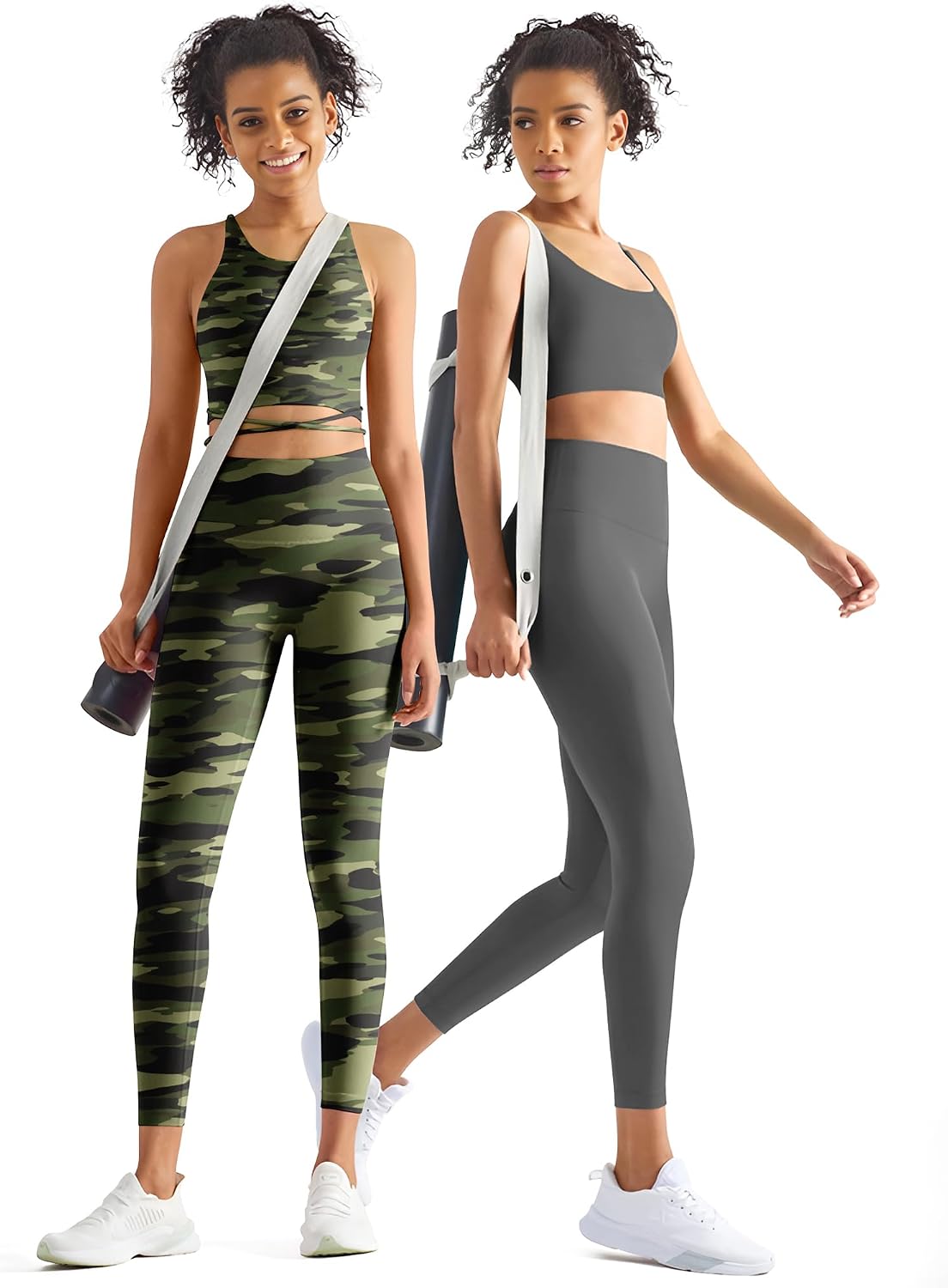 Detalle 2 de GYMGUN Women's Leggings with Pockets, 3-Pack