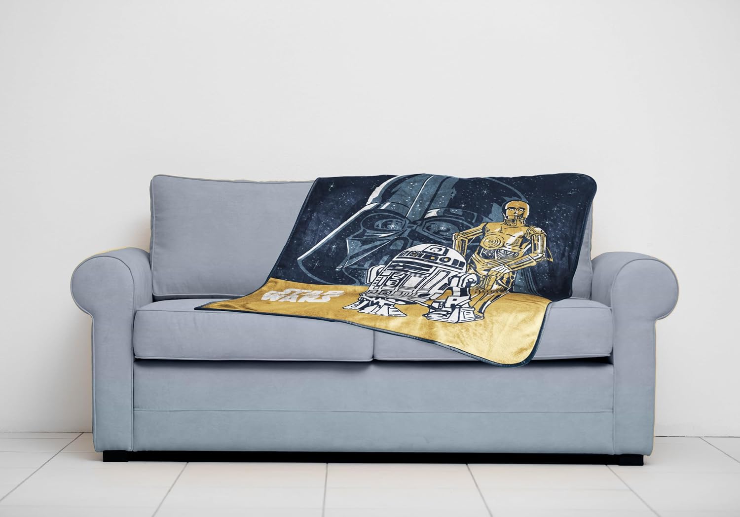 Detalle de Jay Franco Star Wars Throw Blanket 46 x 60 in