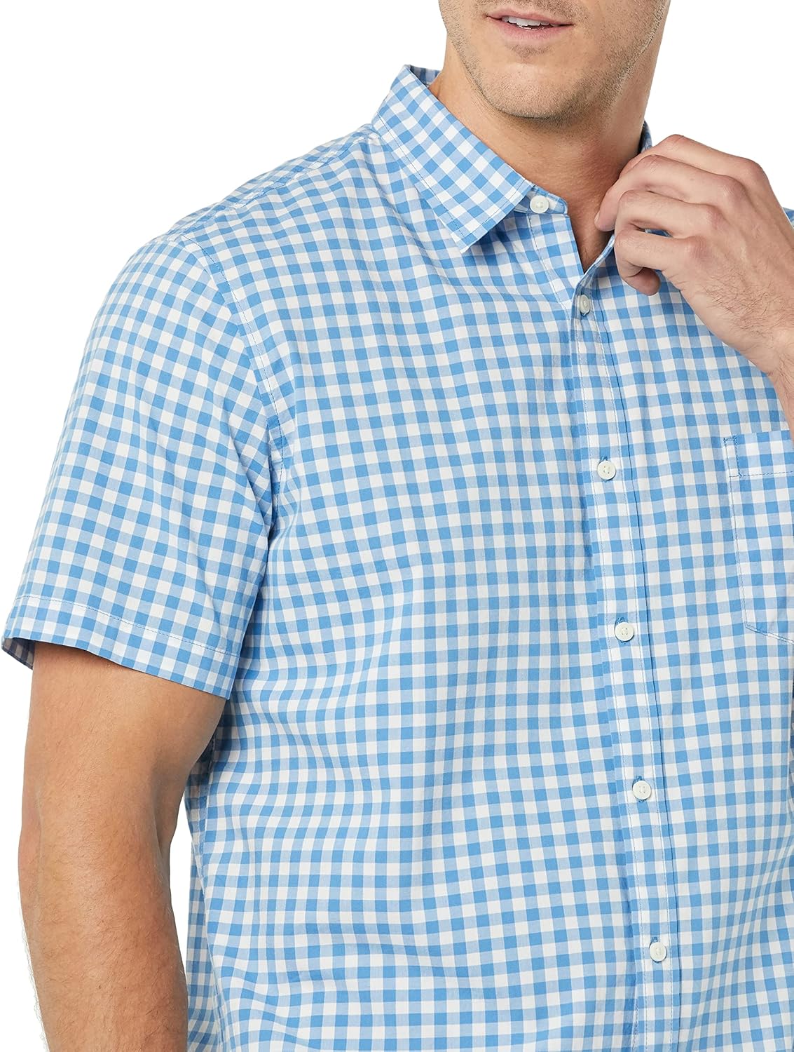 Thumbnail 4 de Amazon Essentials men’s slim-fit short-sleeve poplin shirt