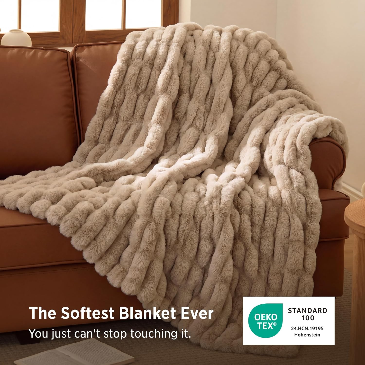 Thumbnail 1 de Bedsure Faux Fur Throw Blanket
