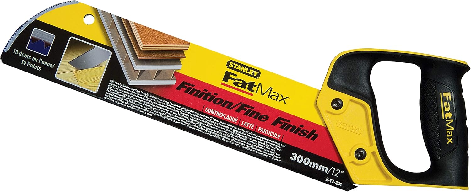Detalle de STANLEY FATMAX 2-17-204 Sega per pannelli mm 300: taglio preciso con impugnatura ergonomica