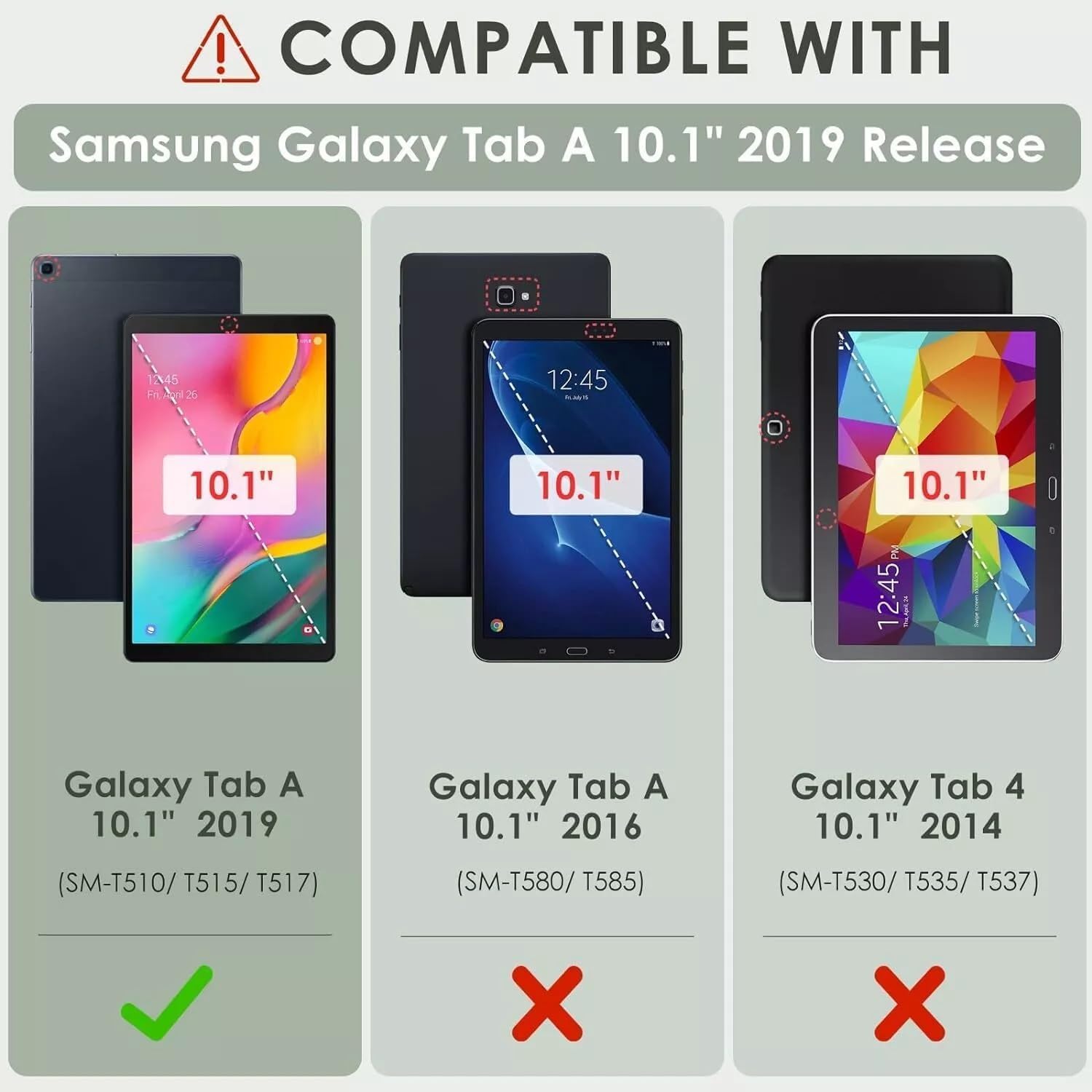 Thumbnail 1 de BOLELAW Galaxy Tab A 10.1 2019 case