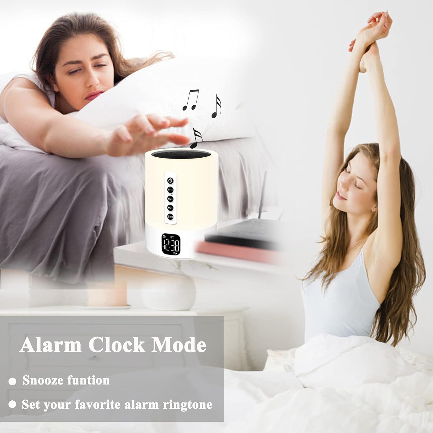 Thumbnail 5 de Biseoamz Night Light Bluetooth Speaker 5.0