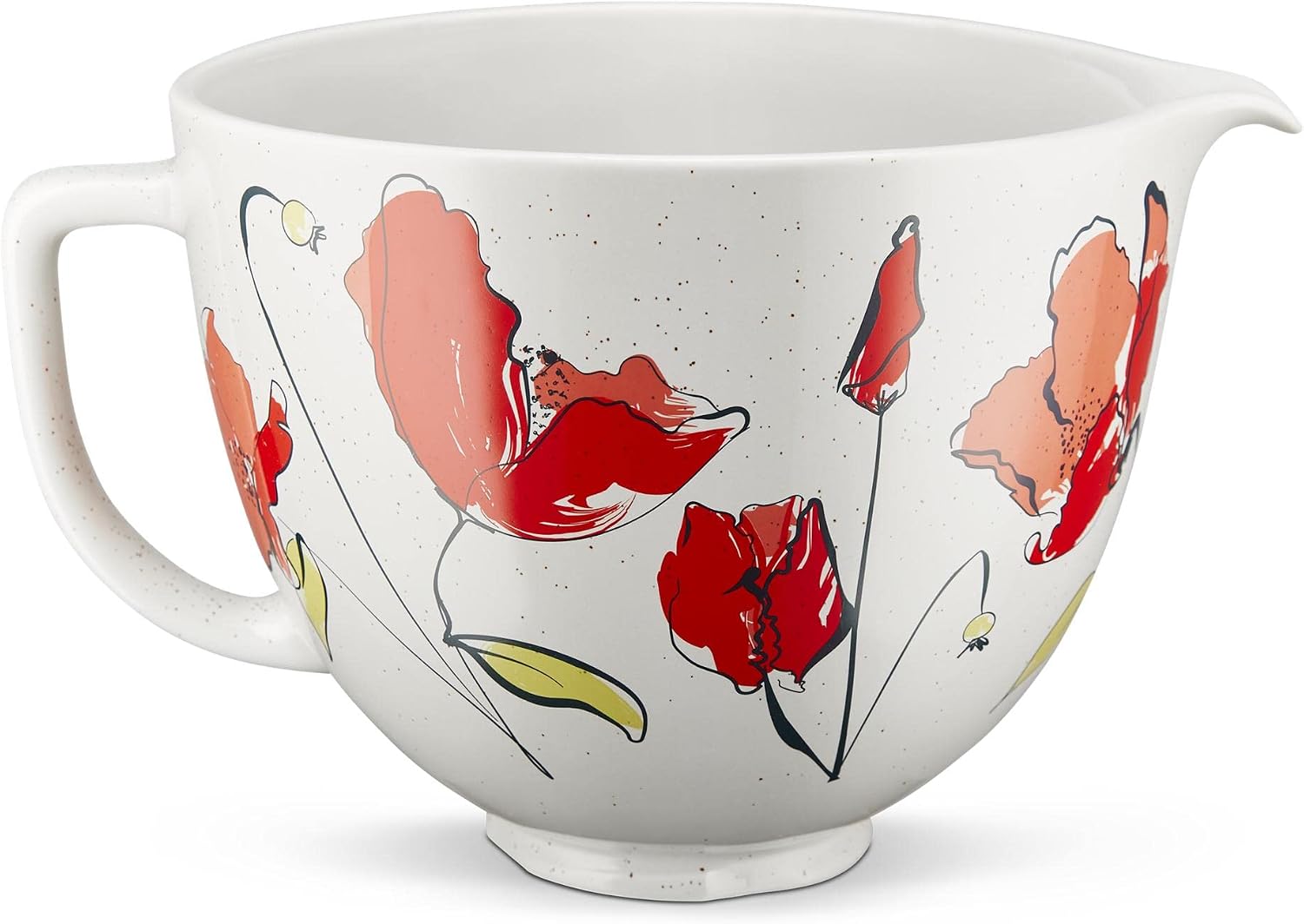 Detalle de KitchenAid ceramic mixing bowl, 5 quart