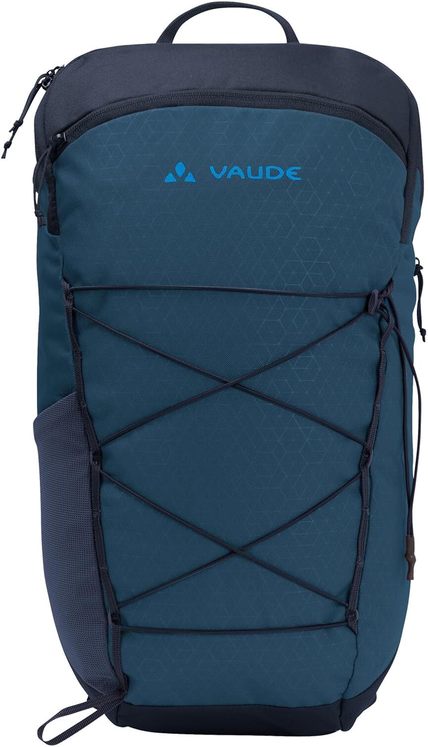 Detalle de VAUDE Agile 14 Unisex-Rucksack (1er Pack) – mit Komfort-Rücken und Reißverschluss-Fächern