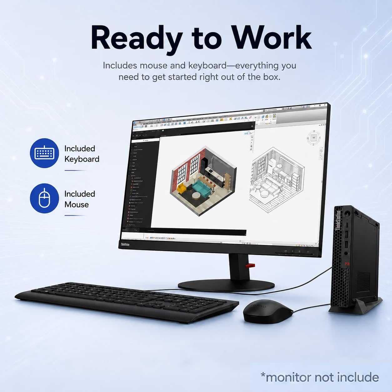 Thumbnail 6 de Lenovo ThinkStation Tiny workstation with Intel Core i7-14700