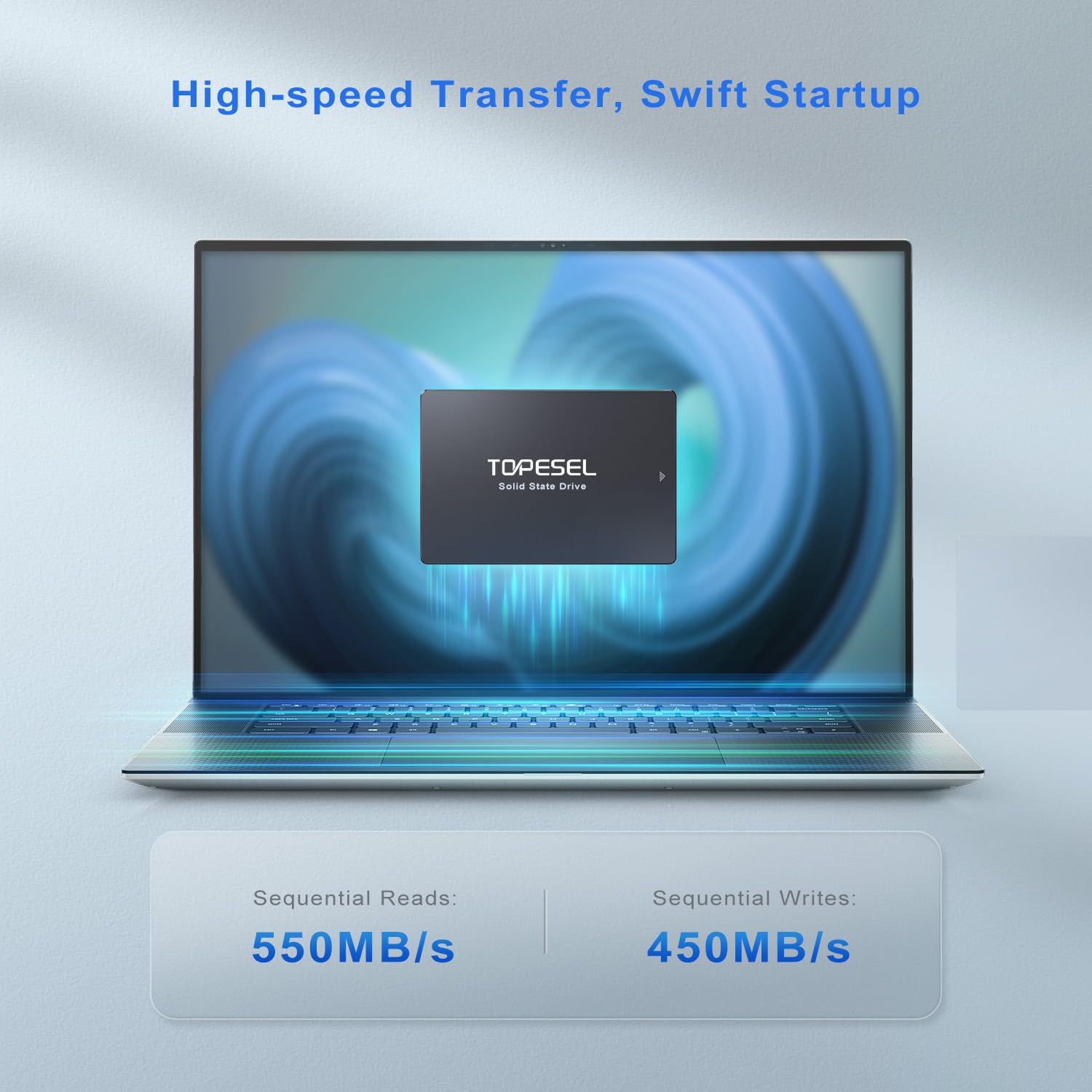 Detalle 2 de TOPESEL 2.5-inch SATA SSD 1TB