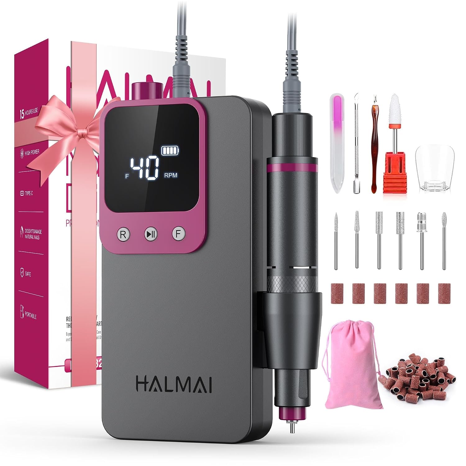 Detalle de HALMAI HMC320 NagelfrĂ€ser 40000 U/min đ