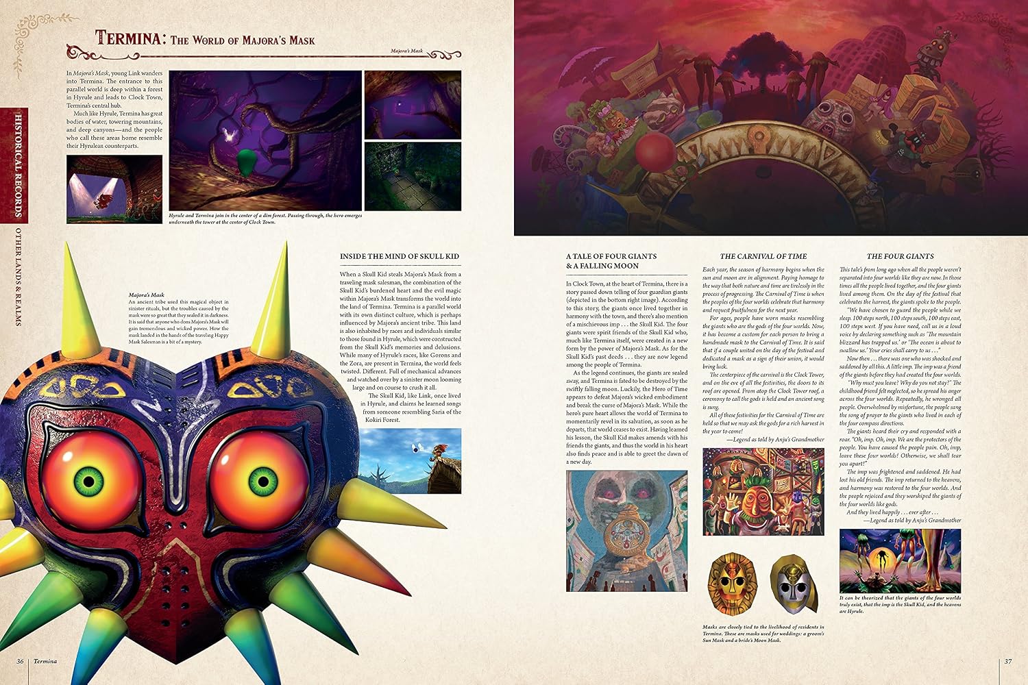 Thumbnail 1 de Dark Horse The Legend of Zelda Encyclopedia, naslagboek van 328 pagina’s