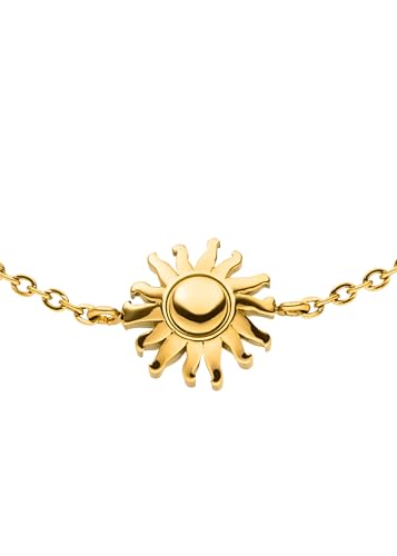 Thumbnail 1 de Purelei Elegantes Armband mit Sonnen-Anhänger – Edelstahl in Gold, Silber oder Roségold, verstellbar