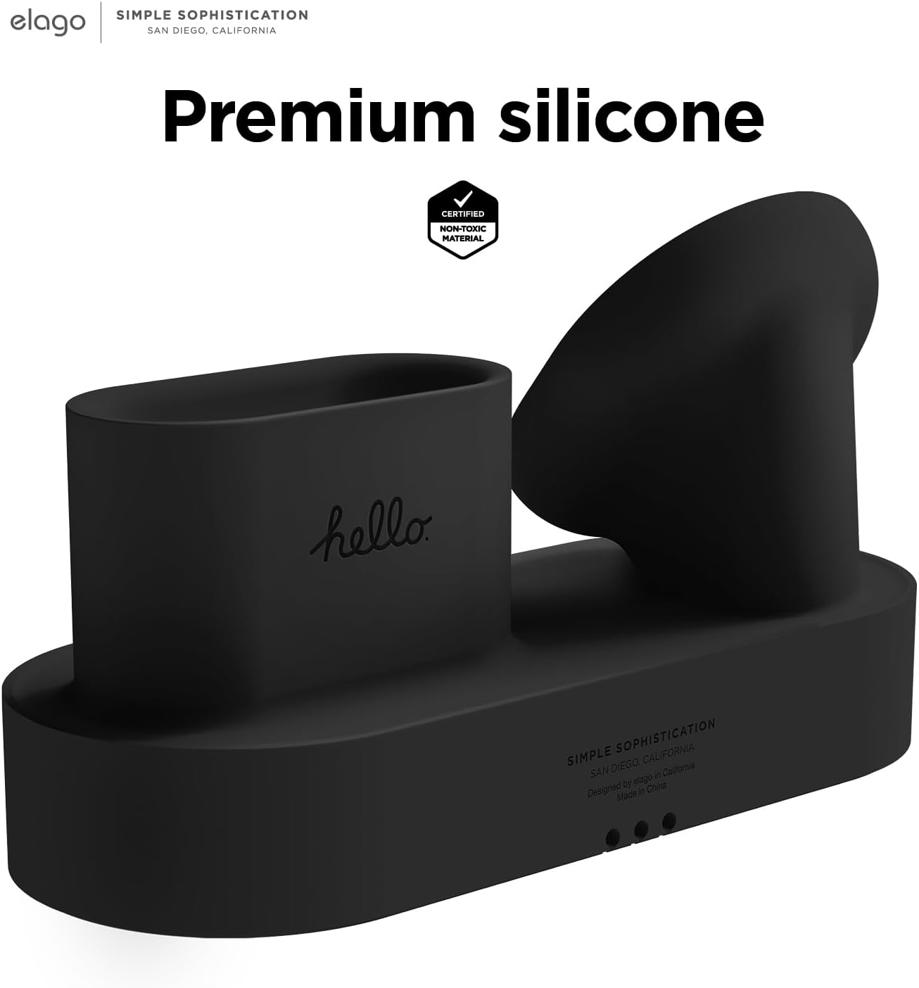 Thumbnail 6 de Elago Stazione MS Trio 2 compatibile con MagSafe (iPhone Serie 17/16/15/14/13/12, Apple Watch, AirPods) – Nero