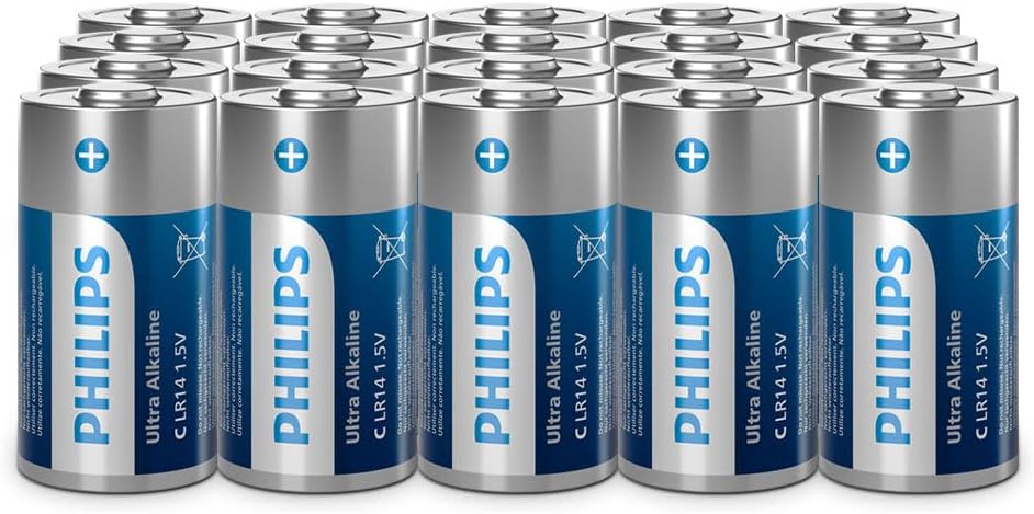 Detalle de Philips Ultra C-Batterien 20 Stück