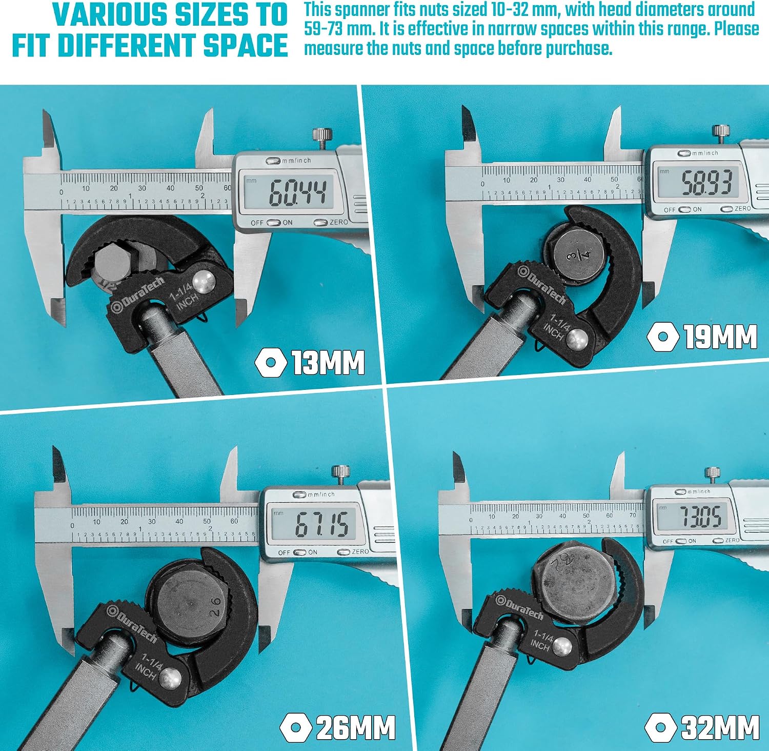 Thumbnail 6 de DURATECH 10-17 Inch Telescopic Basin Wrench