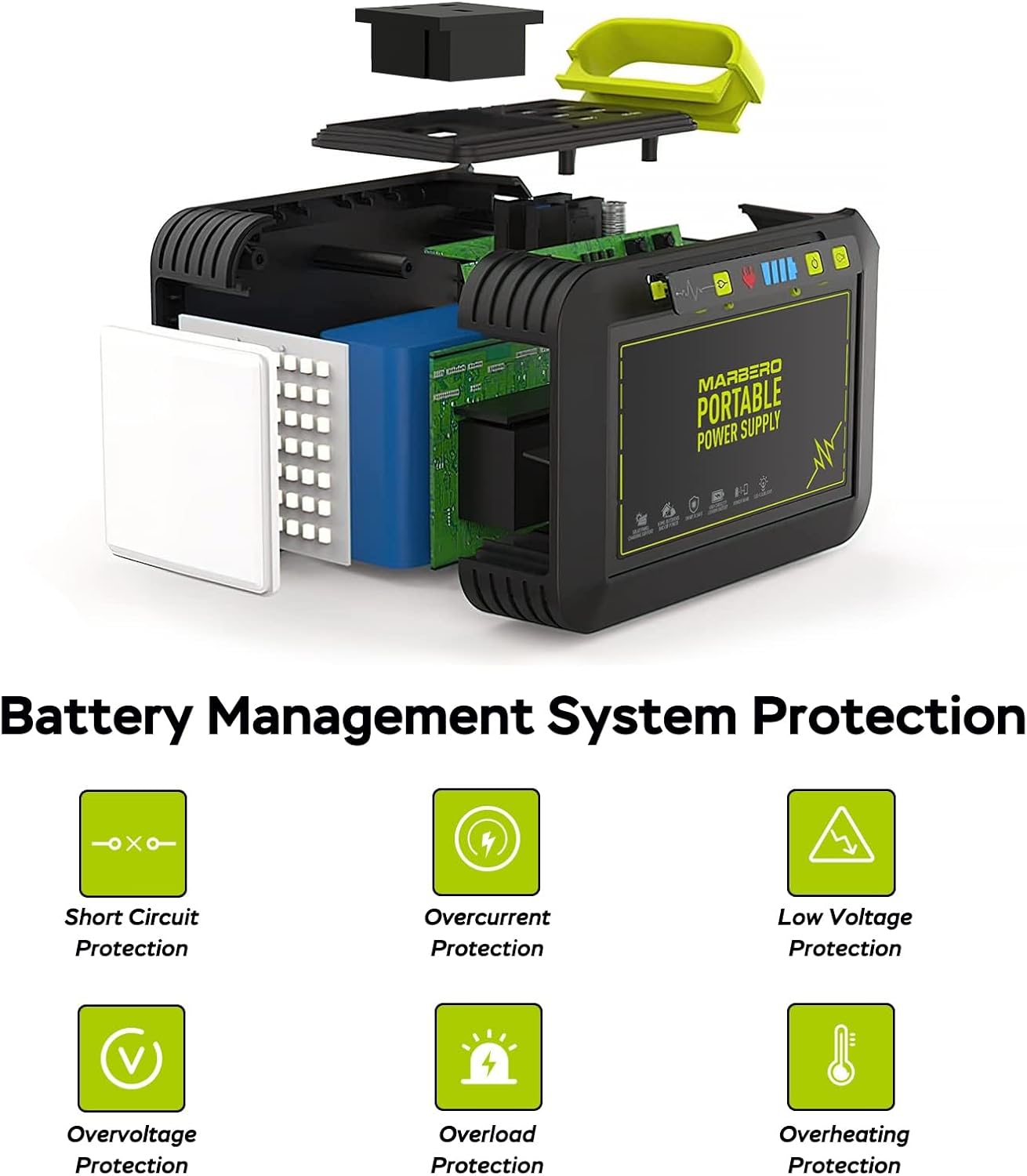 Thumbnail 2 de MARBERO Portable Power Station 88.8Wh solar generator