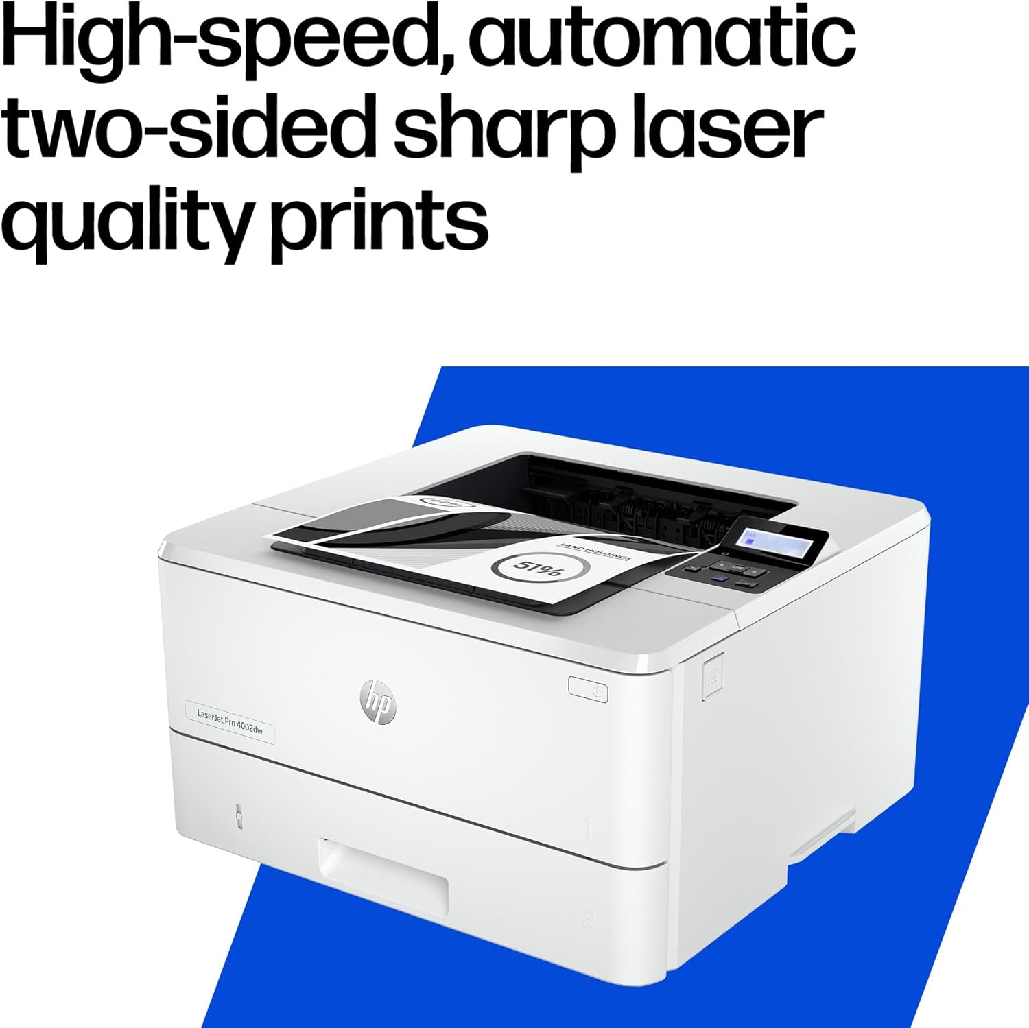 Detalle de HP LaserJet Pro 4002dw Laser Printer: Fast, Secure and Efficient for Small to Medium Teams