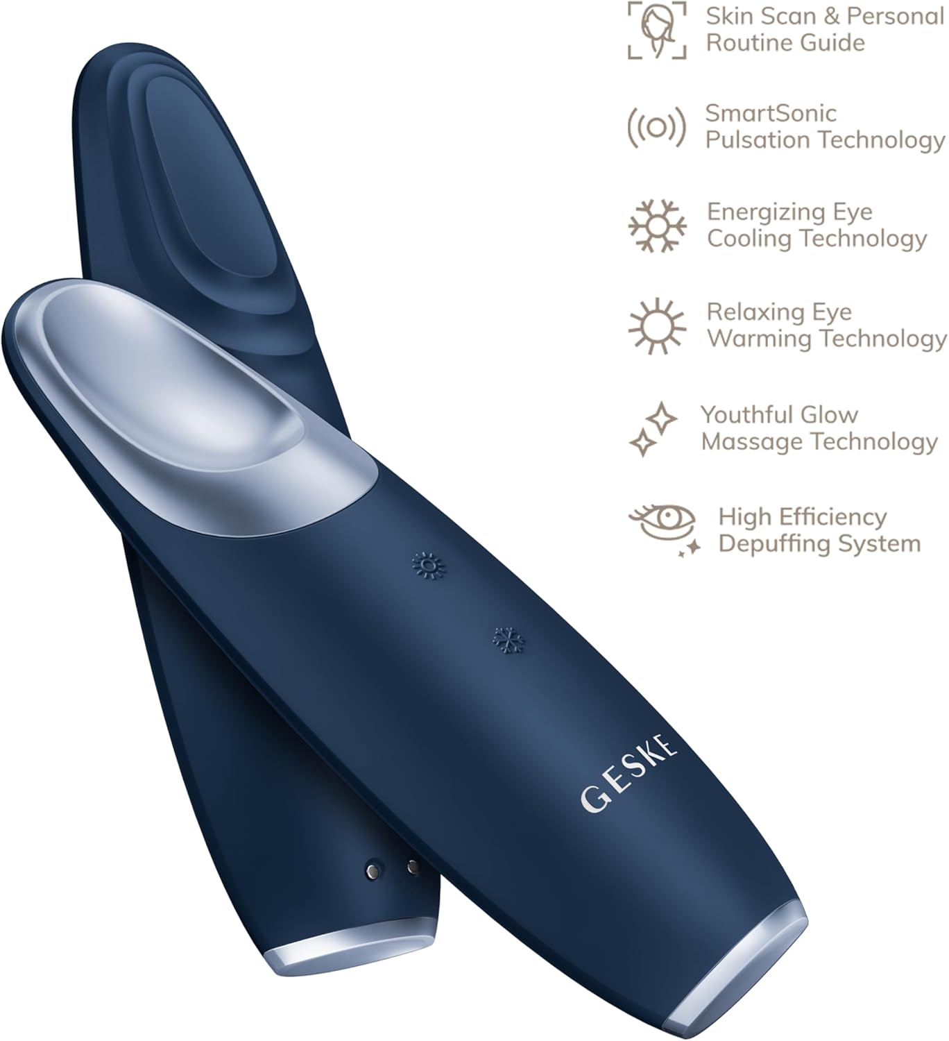 Detalle 2 de GESKE SmartAppGuided Warm & Cool Eye Energizer 6‑en‑1 👁
