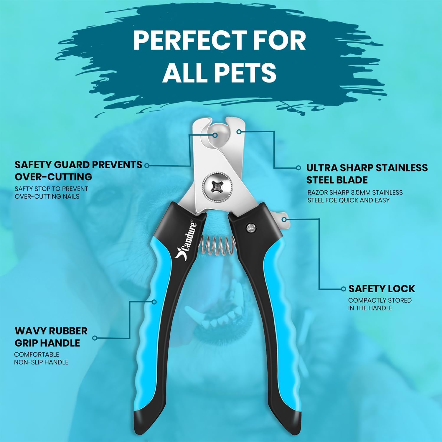 Detalle de Candure Dog Nail Clippers 6 inch