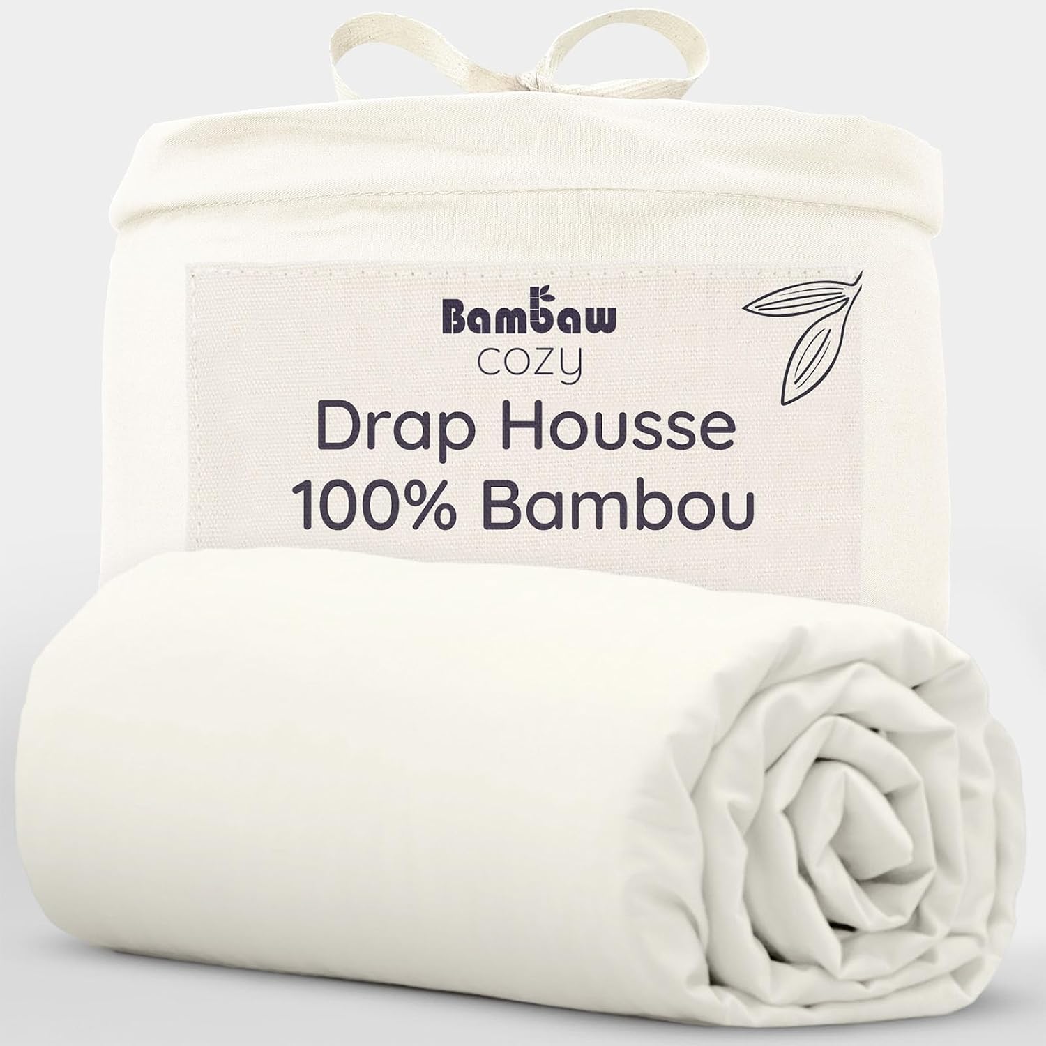 Detalle de Bambaw Drap housse bambou 140x200 cm